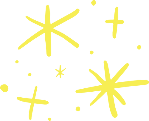 brillance illustration jaune